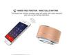 Reflective LED Light Metal Round Shape Bluetooth Speaker A10 Pink