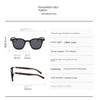 2PCS New Arrival Men Vintage Wooden Frame Sunglasses Classic Brand Sun Glasses Coating Lens Driving Eyewear for Men/women