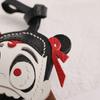 Sheepskin Handmade Real Leather Ne Zha Keychain Chinese Mythology Anime Nezha Inspired Gift for Collectors & Fans