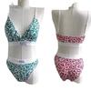 Leopard Print Seamless Wireless Bra with Adjustable Straps - European, American, Southeast Asian Styles