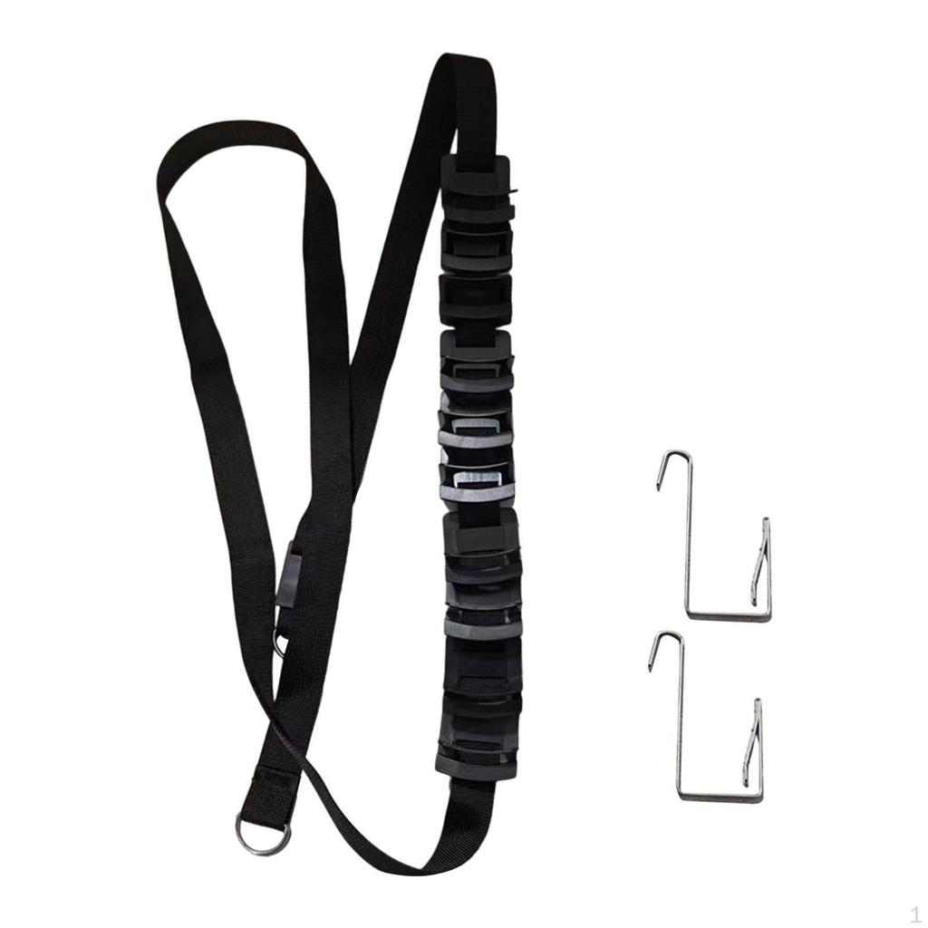 Suporte de Chapéu de Porta Suporta 10 Chapéus Alça Ajustável para Crianças Adultos Forma de Exibição Proteção com 2