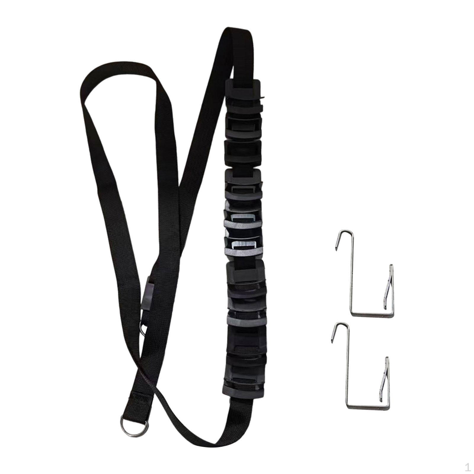 

over The Door Hat Rack Hold 10 Hats Adjustable Strap for Kids Adults Display Shape Protection with 2