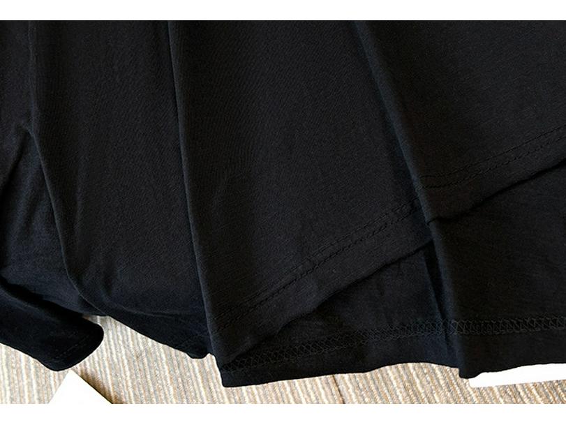 Plus Size Women's Summer T-Shirt Dress 2024 - Short Sleeve, Loose Fit, Mid-Length