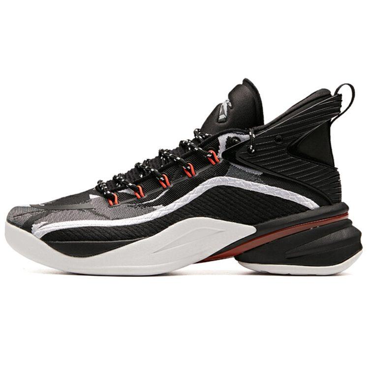 Anta UFO2.0 Celestial 2 High Top Basketball Shoes Men's Black Gray 112011608-3
