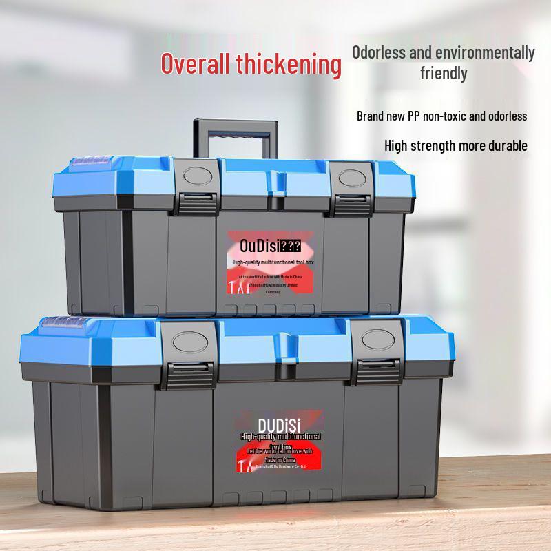Multifunctional Portable Tool Storage Box for Electricians – Large Industrial & Household Use