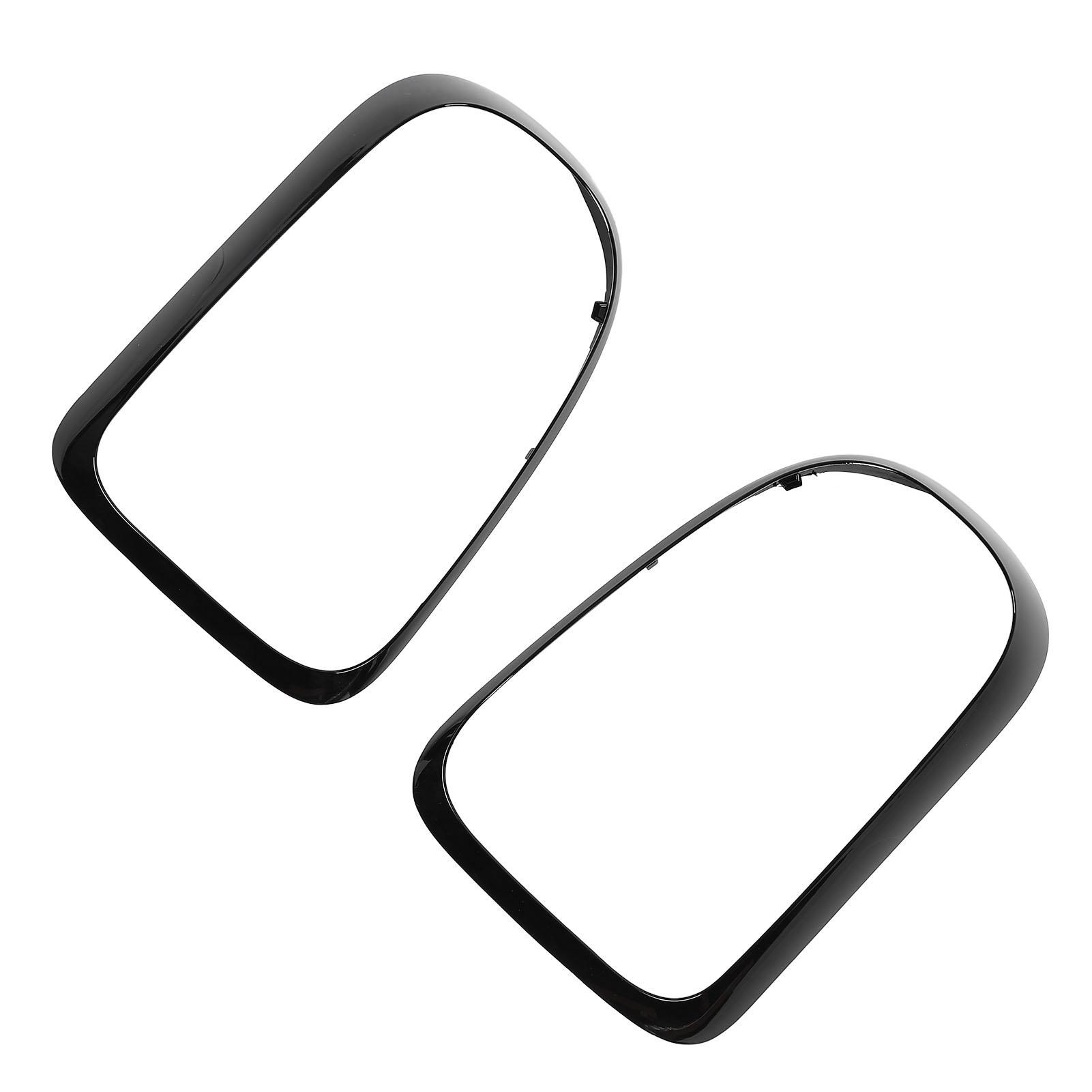 

1 Pair Tail Lamp Frame Bezel Protector 51712414989 Glossy Black Stylish Look Rear Lamp Trim Cover for Countryman F60
