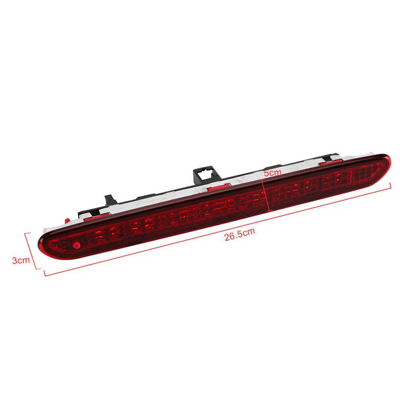 51974522 Red High Mount Stop Lamp Tail Brake Light For Fiat Punto Evo LED High Level Third Brake Light 2122000407