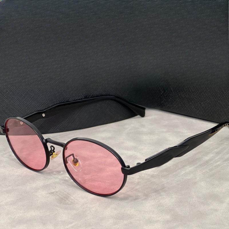 New Korean Style Personalized Hip-hop Oval Frame Sunglasses Trendy Niche Fashion Outdoor Pography UV Resistant Sunglasses