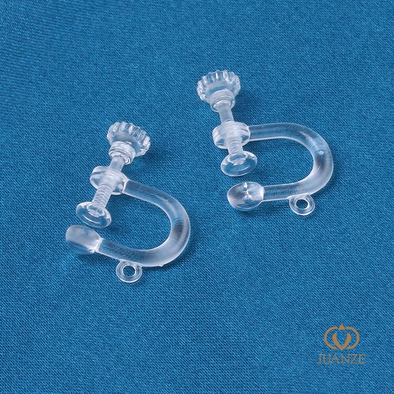 Bijuterii invizibile pentru urechi DIY: Cercei, știfturi, cleme și șuruburi transparente - Accesorii de conversie fără durere