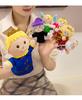 Fairy Tale Hand Puppets: King, Queen, Prince, Princess, Witch, Elf - Perfect for Kindergarten Storytelling.