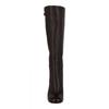 Salvatore Ferragamo Ovidio Knee High Boots Dark Brown