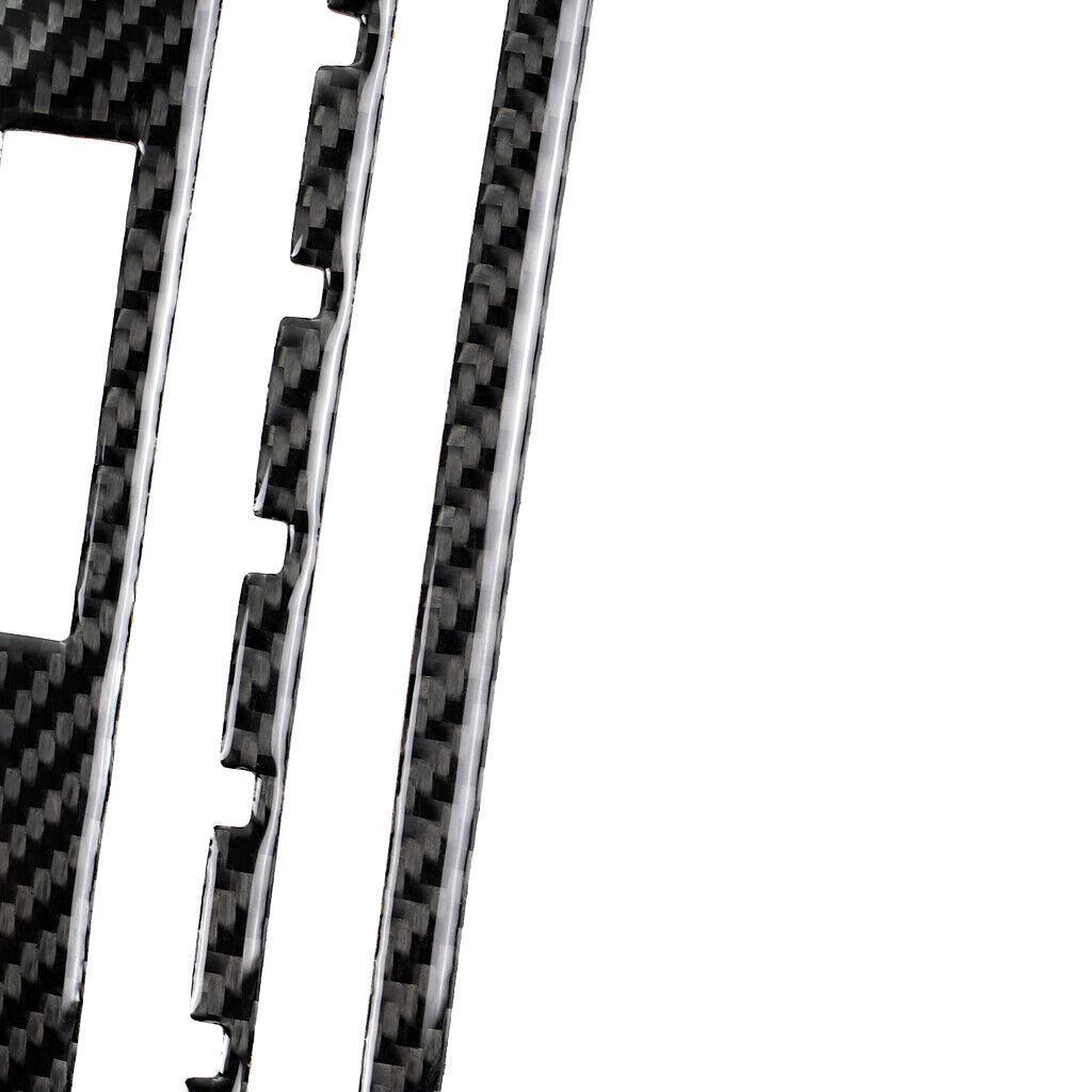For LEXUS IS250 IS350 2014-2018 Carbon Fiber Air Condition CD Panel Cover Trim