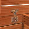 Storage Box Wax Brown 101 X 50.5 X 46.5 Cm Particleboard