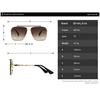 SHAUNA Vintage Square Double Bridges Woman Sunglasses Brand Designer Ins Popular Fashion Gradient Shades UV400 Female Sun Glasses