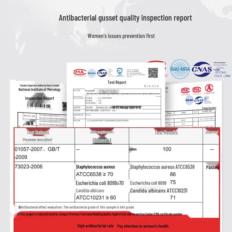 Yiershuang Women's Plus Size 10A Antibacterial High-Waist Cotton Briefs