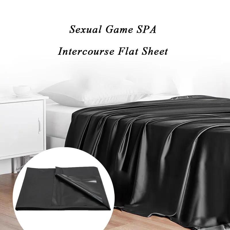 Erwachsene Sex Bettlaken Erotisches SPA Wasserdichte Matratzenauflage Plastik Sexy Spiel Wiederverwendbares Laken Paare Sexspiel Requisiten Sexshop