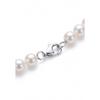 Collier - Pearls &amp; Colors - Perle de Culture d'Eau Douce Semi-Baroques - Perle Blanche - Argent 925 - Qualité AAA+ - Femme
