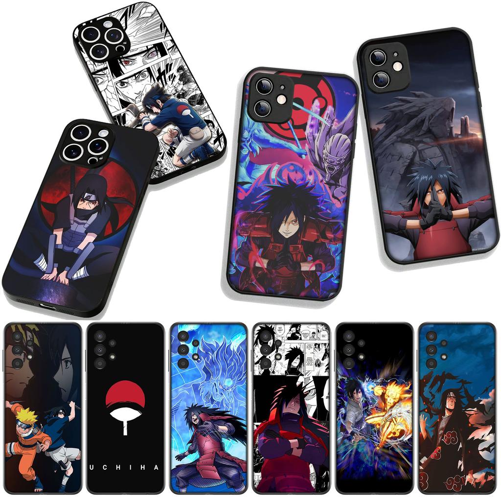 Cover for Xiaomi Redmi Note 15 11 9 10 Pro Plus A5 9A 9T 10A 10C 9C NFC 15C 8T Phone Case Itachi Uchiha Madaras Narutos Sasuke