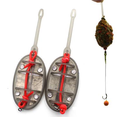 Method Feeder Fishing Carp Feeder Bait Cage Round Square for Maggot Groundbait Carp Coarse Match Tackle Equipment