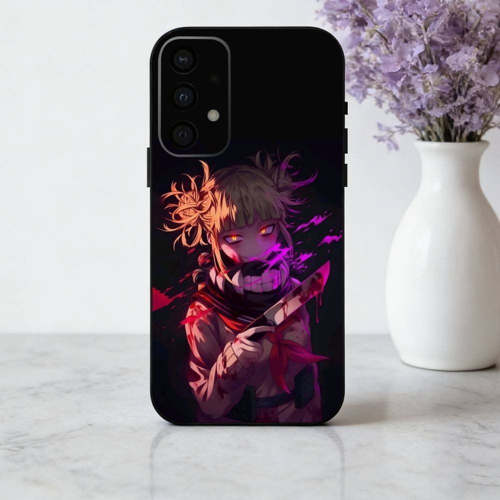 A-Anime H-Himiko-O T-Toga Phone Case For Samsung Galaxy A73,A72,A71,A70,A53,A52,A51,Soft Silicone Black Cover