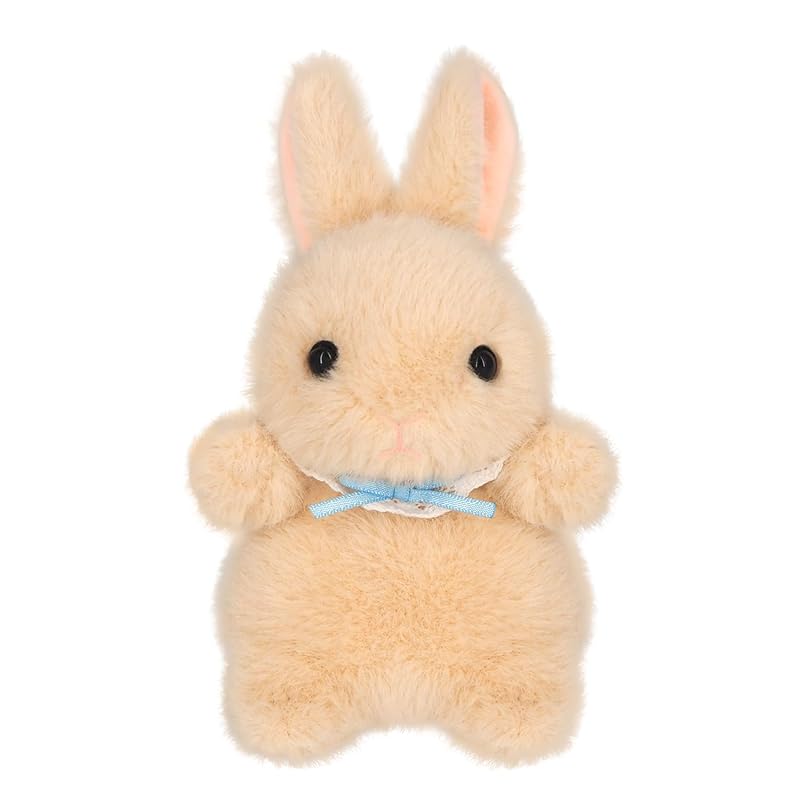 Sanei Boeki Chimosh Rabbits Beige W9×D9×H16cm Plush Toy