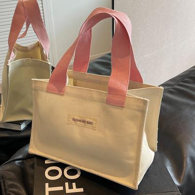Working Miscellaneous Handbags for Women New Fashion Canvas Bags for Women Ins Large Capacity Handbags for Women