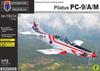 KP Model Limited Edition Pilatus Plastic Model Kit KPMH7210 1/72 Hi-Tech PC-9/A/M (Airplane)