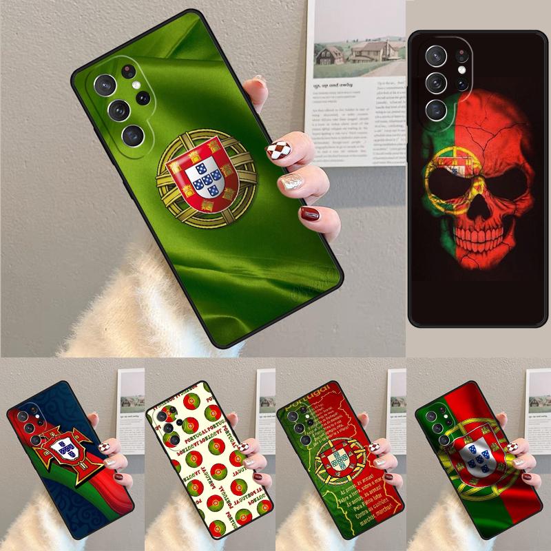 Portugal National Flag TPU Phone Case For Samsung Galaxy Note 10 Pro S26 S25 S24 S23 S22 Ultra Plus S21 FE S20 Shockproof Cover