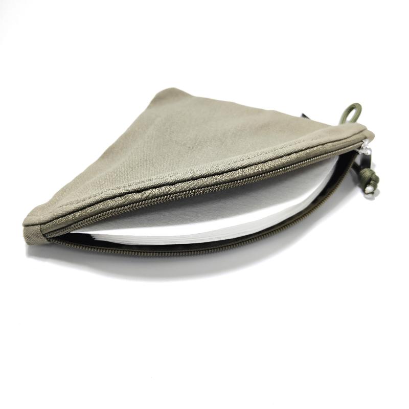 

Reusable Coffee Paper Filter Storage Bag For Trapezoidal-Shaped Cake Filter Papers Canvas For Outdoor Camping Traveling