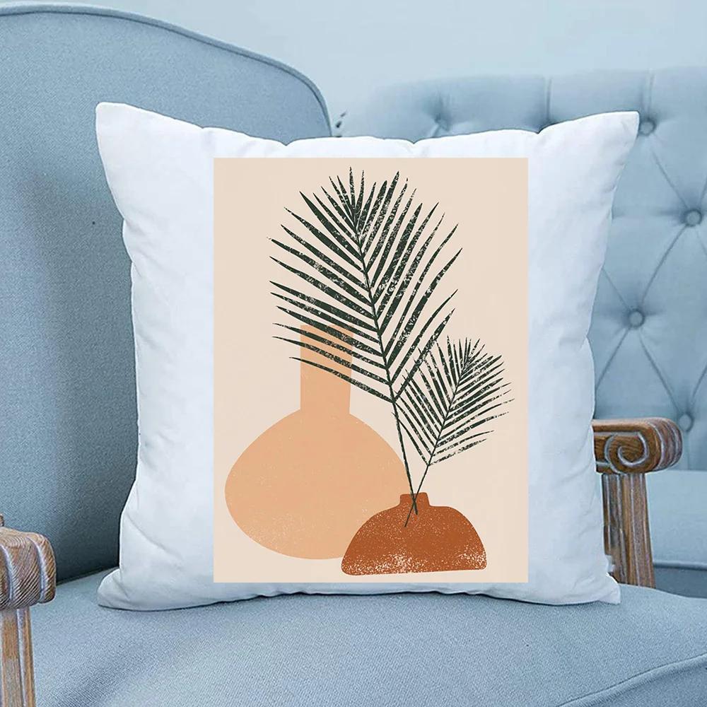 Colorful and minimalist geometric printed pattern cushion cover for home living room sofa chair decorative pillowcase
