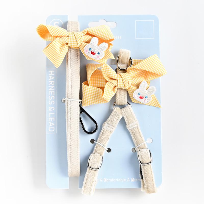 Pet Supplies Cat Puppy Leash Walking Dog Leash Small Puppy Chest Strap