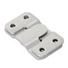 10pcs Heavy Duty Stainless Steel Wall Hook For Home Office Strong Load Capacity Mounting Bracket Hanging Buckles