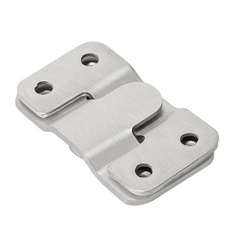 10pcs Heavy Duty Stainless Steel Wall Hook For Home Office Strong Load Capacity Mounting Bracket Hanging Buckles