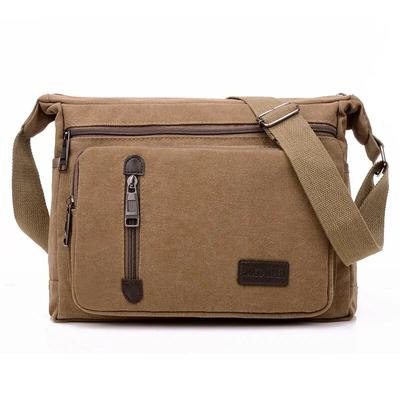 Torba na ramię z płótna Butelka Męska damska Casualowa prosta modna retro crossbody cross square wielowarstwowa