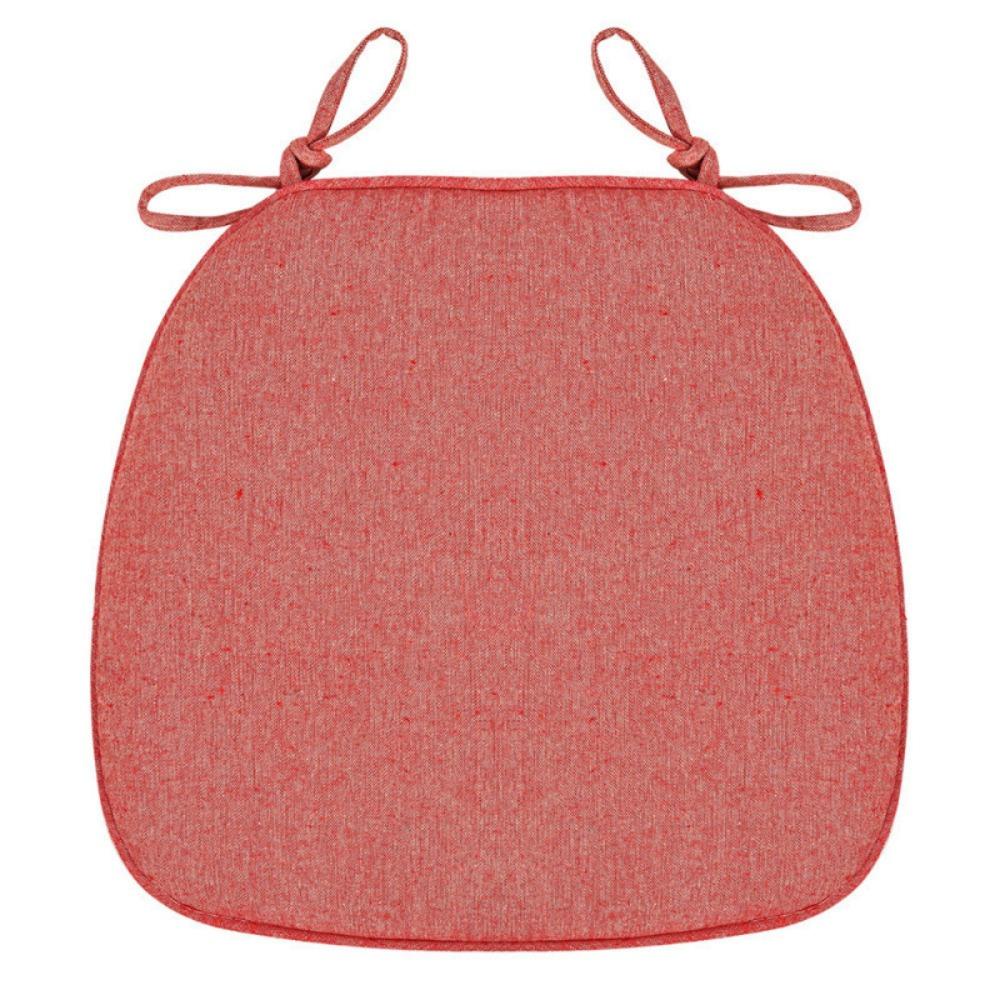 Soft Dining Chair Cushion Comfortable Chair Pad Simple Sanding Seat Pad Seat Cushion
