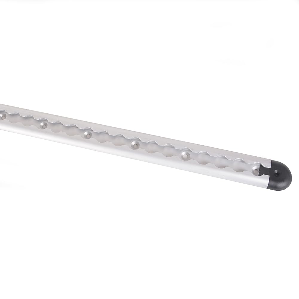 OldBones Motorcycle L-Track Angle End Caps for Airline Trucks Eliminate Sharp Edge of Angled L-Shelf Ends Round 4 Pack