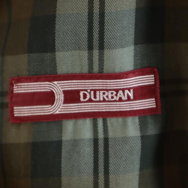 Durban Stainless Collar Coat 100B6 Khaki Men's Used