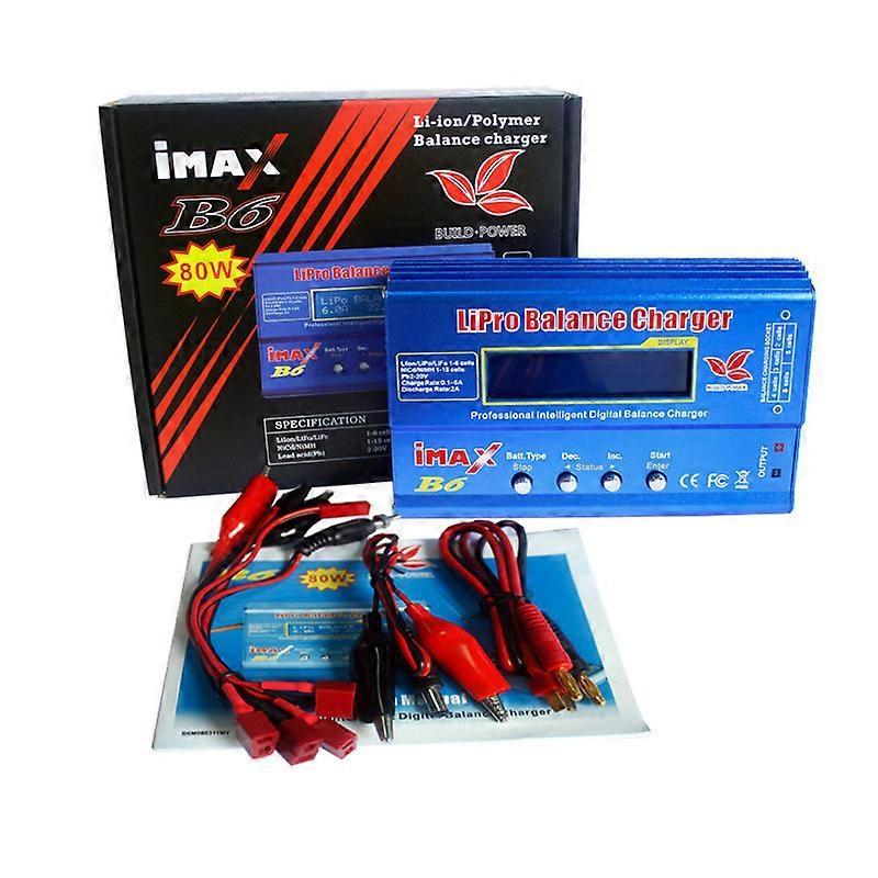 IMAX B6 Écran LCD Numérique RC Lipo NiMh Chargeur Équilibrage de Batterie Multifonction
