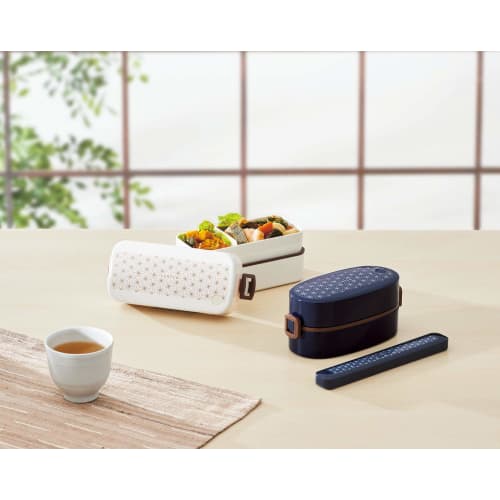 Asvel Lantus WM Lunch Box, Ivory, 480ml, SS-T480