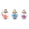 10Pcs Charms Luminous Transparent Glass Ball 16mm Pendants Crafts for DIY Earrings Necklace Jewelry Making Findings Accessories