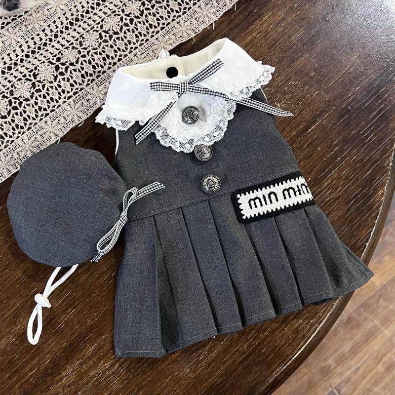 

Одежда для питомцев Одежда для маленьких собак и кошек Милое платье принцессы Бант Премиальная супер милая юбка M chest 40 back 30 about 6-4 kg