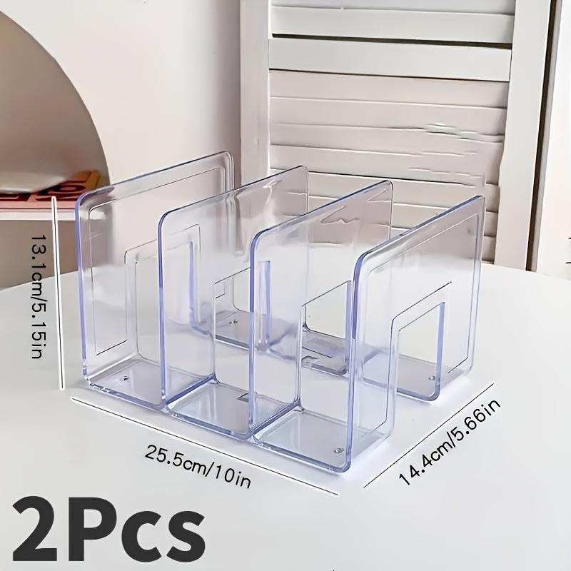 

2/4-Pack Plastic Wrap Storage Rack, Kitchen Cabinet Drawer-Style Storage Organizer for Plastic Bags, and Sundries,Utility Racks
