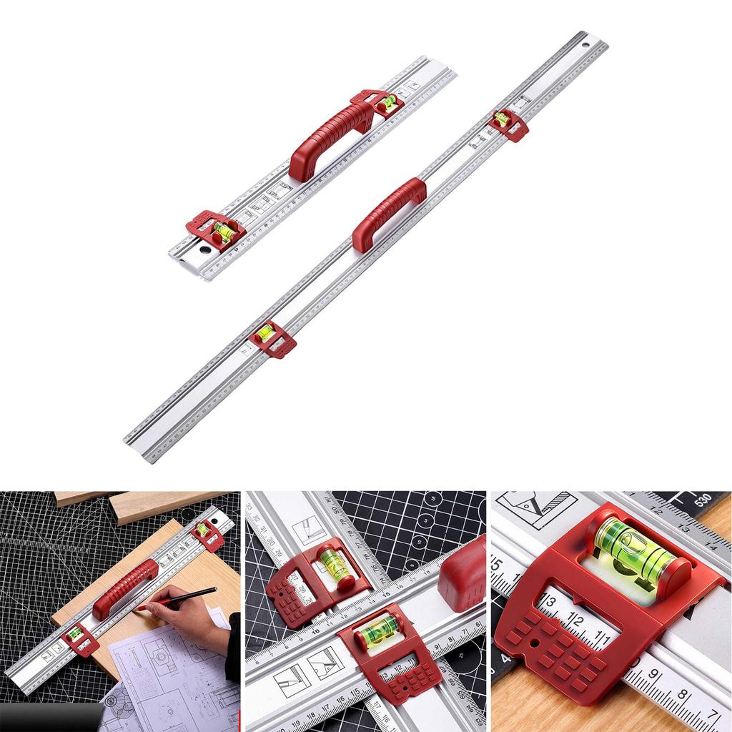 Picture Hanging Tool with Levels for Horizontally Vertically Leveling 50cmx6cm