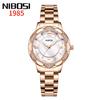 Fashion Brand Fashion Steel Belt Waterproof Women'S Watch New Small Fresh Diamond Butterfly Buckle Quartz Watch Women