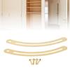 20 Set Lid Support Hinge Metal Retro Lid Stay Hinge with Screw for Cabinet Box Furniture