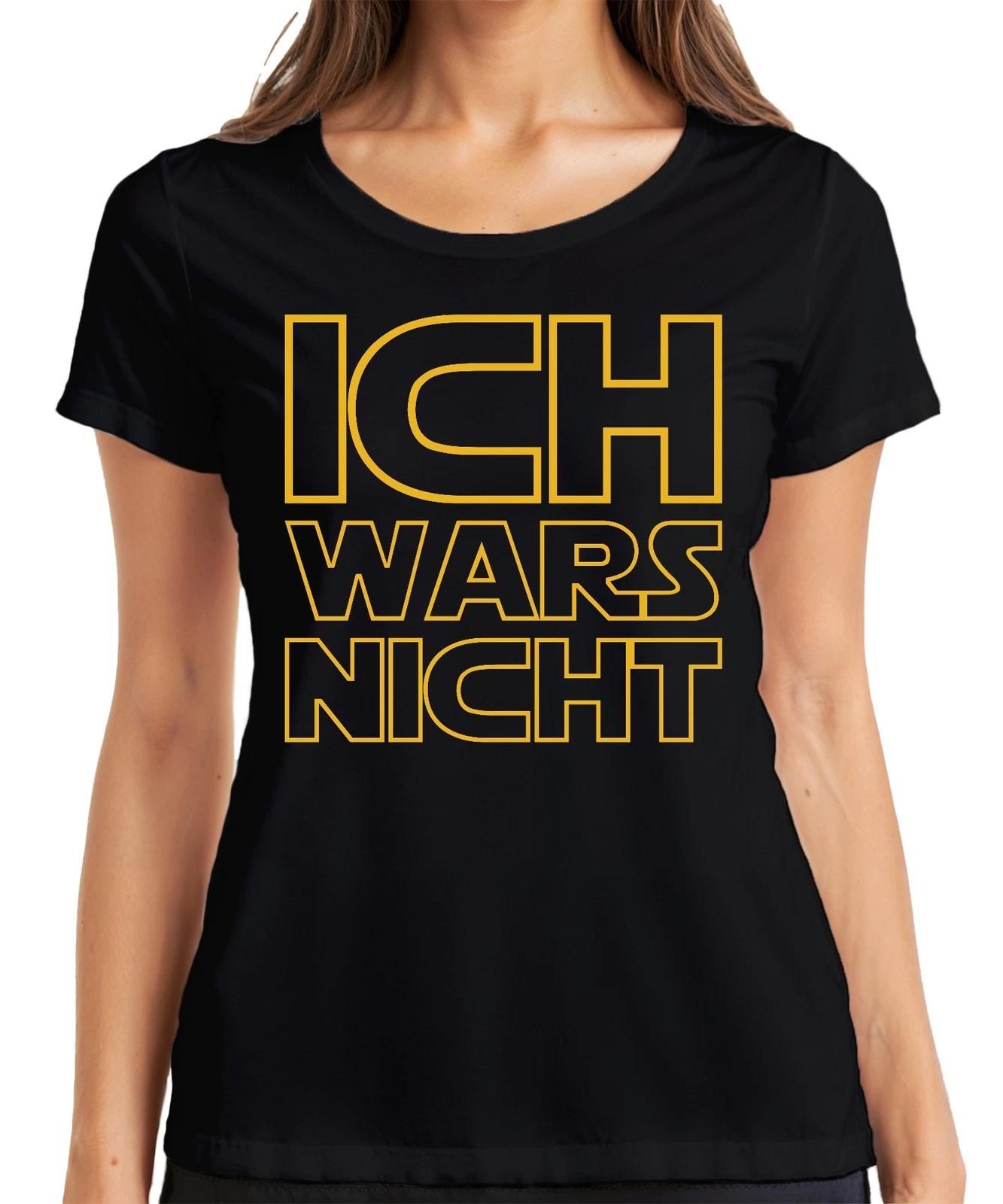 Ich wars nicht Sci Fi Geek Nerd Humor Geschenkidee Parodie Lustig Damen T-Shirt S