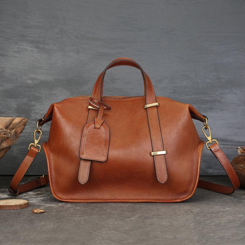 

Genuine leather Shoulder Bags Women Fashion Handbags Large Capacity Clutch Bag Vintage Design Crossbody Bags 29*22*13cm
