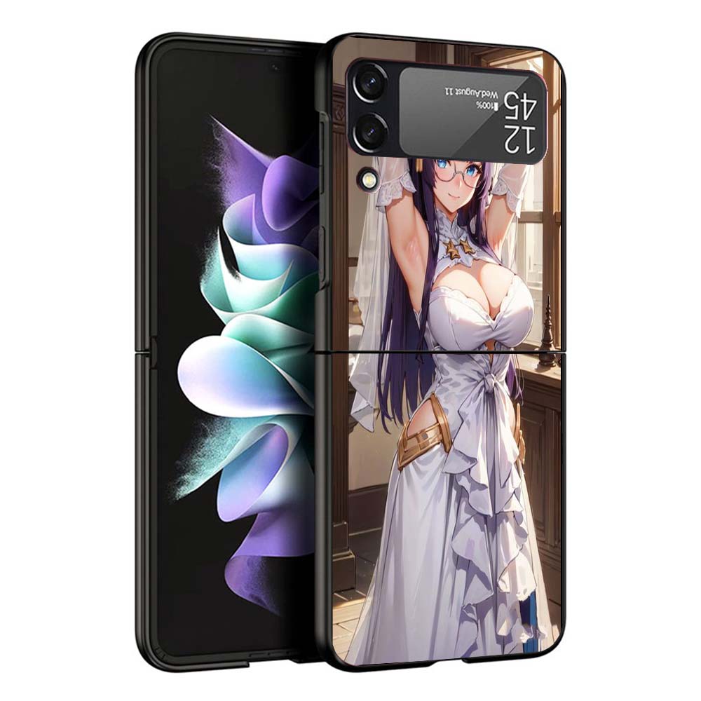 Honkai Star Rail Pelageya Phone Case For Samsung Galaxy Z Flip7 Flip6 5G Flip5 Flip4 Flip3 ZFlip 7 6 3 4 5 Shockproof Back Cover