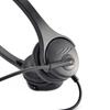 USB-kabelgebundenes Computerkopfhörer-Headset Freisprech-Binaural-Kopfhörer mit Mikrofon, Lautstärke- und Stummschalttaste für Büro-Callcenter
