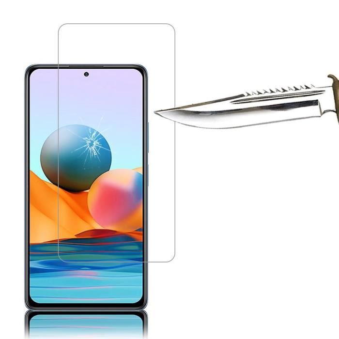 Pour Xiaomi Redmi Note 10 Pro 6.67": Lot - Pack de 3 Films de protection écran Verre Trempé